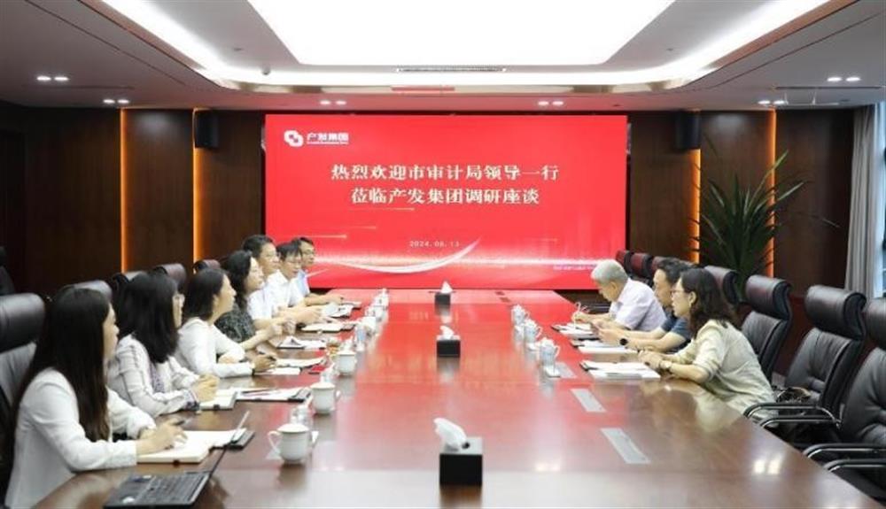 濟(jì)南市審計(jì)局黨組書(shū)記、局長(zhǎng)丁林橋一行到產(chǎn)發(fā)集團(tuán)開(kāi)展調(diào)研座談